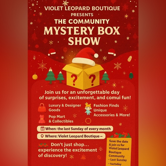 Mystery Box ,Community Share Show! Come join the fun! Luxury, Designer and More! - Picture 9 of 11